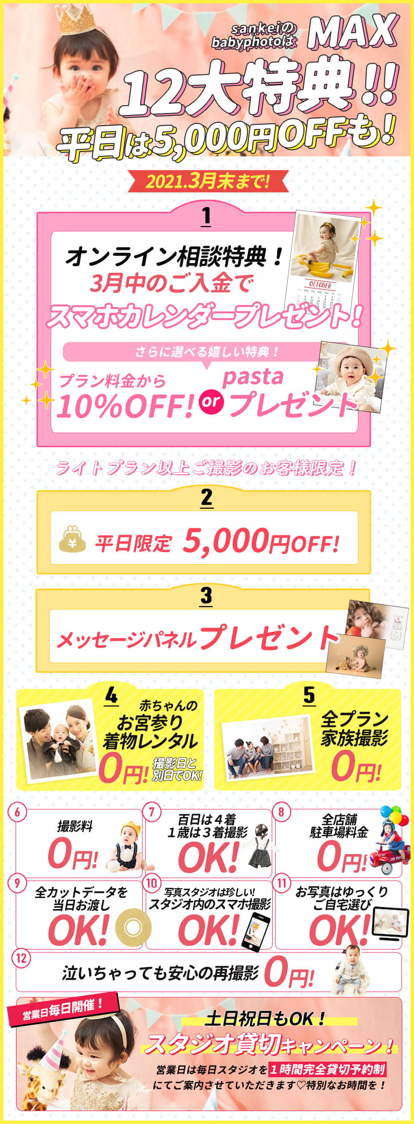 R3年3月ベビーキャンペーン
