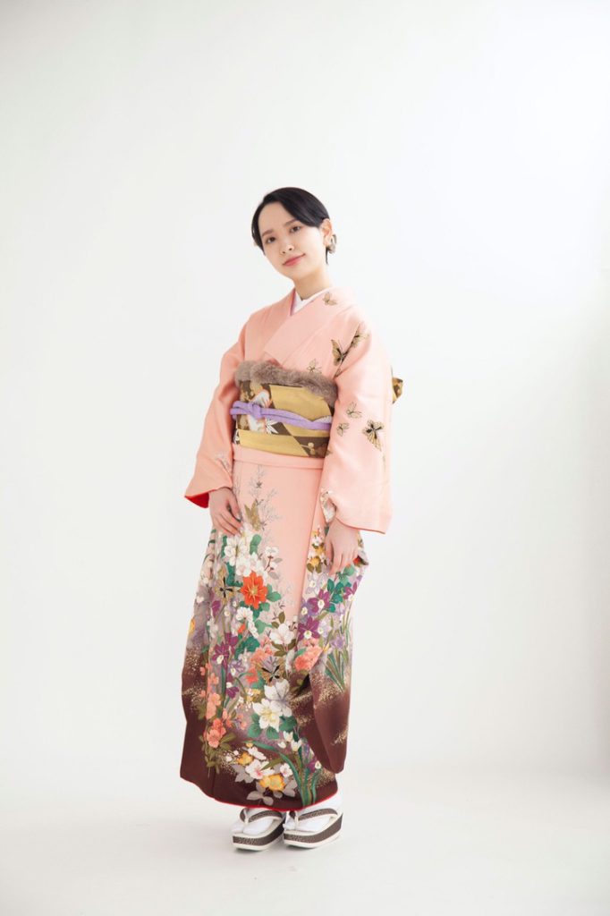 三景スタジオ旭川本店 振袖 蝶