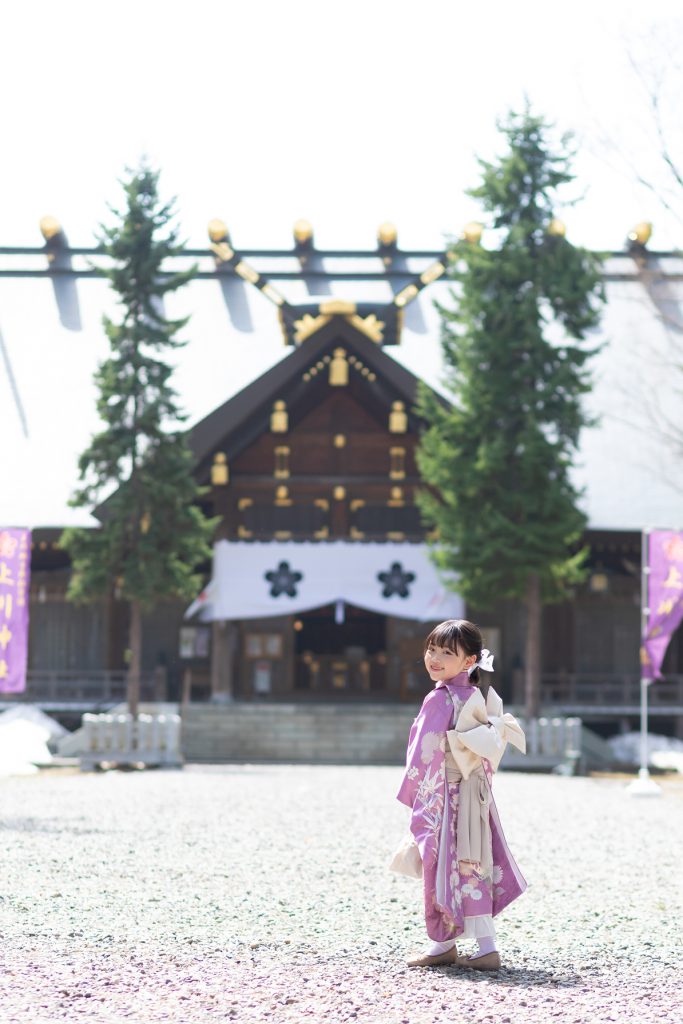 上川神社ロケーションフォト 三景スタジオ旭川本店