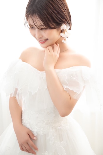 アメリカ花とパールの鏡USA 高級スタジオブライダルコレクション結婚祝い花嫁乙女 6313-752-